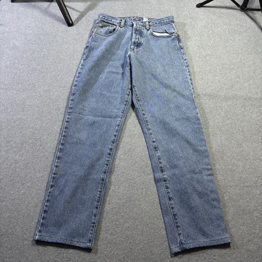 Vintage Y2K Calvin Klein Jeans Made in USA Womens 9 High Rise Straight 29x30